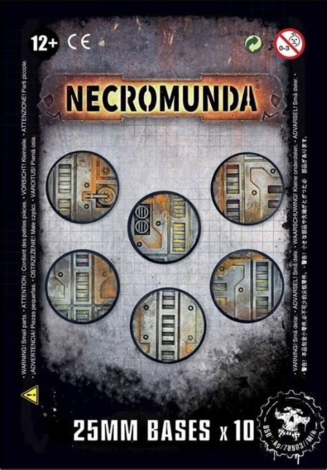 gaw 90-92 25mm slot bases games workshop|Original Games Workshop 25mm Round Slot Bases Dated 1992.